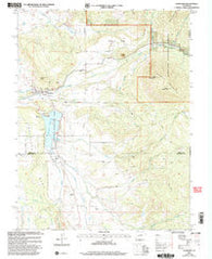 Crawford Colorado Historical topographic map, 1:24000 scale, 7.5 X 7.5 Minute, Year 2001