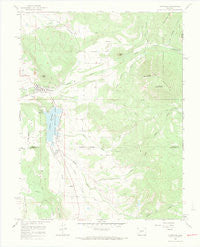 Crawford Colorado Historical topographic map, 1:24000 scale, 7.5 X 7.5 Minute, Year 1965