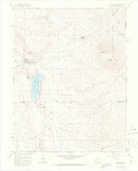 Crawford Colorado Historical topographic map, 1:24000 scale, 7.5 X 7.5 Minute, Year 1965