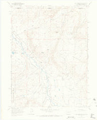 Crazy Mountain Colorado Historical topographic map, 1:24000 scale, 7.5 X 7.5 Minute, Year 1967