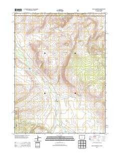 Crazy Mountain Colorado Historical topographic map, 1:24000 scale, 7.5 X 7.5 Minute, Year 2013