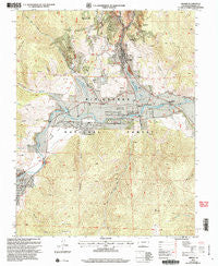Creede Colorado Historical topographic map, 1:24000 scale, 7.5 X 7.5 Minute, Year 2001