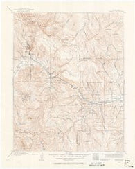 Creede Colorado Historical topographic map, 1:125000 scale, 30 X 30 Minute, Year 1914