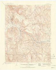 Creede Colorado Historical topographic map, 1:125000 scale, 30 X 30 Minute, Year 1914