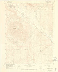 Crested Butte Colorado Historical topographic map, 1:24000 scale, 7.5 X 7.5 Minute, Year 1961