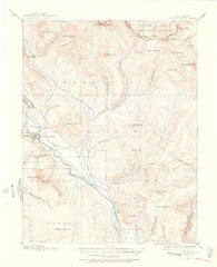 Crested Butte Colorado Historical topographic map, 1:62500 scale, 15 X 15 Minute, Year 1888