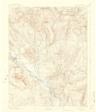 Crested Butte Colorado Historical topographic map, 1:62500 scale, 15 X 15 Minute, Year 1893