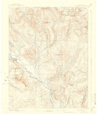 Crested Butte Colorado Historical topographic map, 1:62500 scale, 15 X 15 Minute, Year 1893