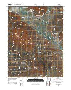 Crested Butte Colorado Historical topographic map, 1:24000 scale, 7.5 X 7.5 Minute, Year 2011