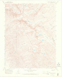Crestone Peak Colorado Historical topographic map, 1:24000 scale, 7.5 X 7.5 Minute, Year 1967