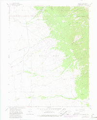 Crestone Colorado Historical topographic map, 1:24000 scale, 7.5 X 7.5 Minute, Year 1967