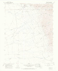 Crestone Colorado Historical topographic map, 1:24000 scale, 7.5 X 7.5 Minute, Year 1967