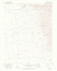 Crestone Colorado Historical topographic map, 1:24000 scale, 7.5 X 7.5 Minute, Year 1967
