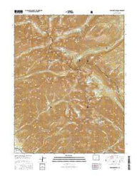 Crestone Peak Colorado Current topographic map, 1:24000 scale, 7.5 X 7.5 Minute, Year 2016