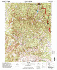 Cripple Creek North Colorado Historical topographic map, 1:24000 scale, 7.5 X 7.5 Minute, Year 1994