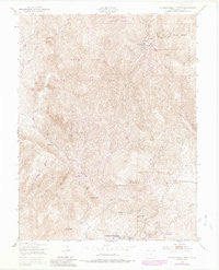 Cripple Creek North Colorado Historical topographic map, 1:24000 scale, 7.5 X 7.5 Minute, Year 1951