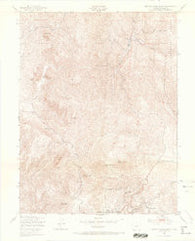 Cripple Creek North Colorado Historical topographic map, 1:24000 scale, 7.5 X 7.5 Minute, Year 1951