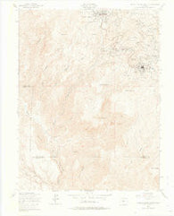 Cripple Creek South Colorado Historical topographic map, 1:24000 scale, 7.5 X 7.5 Minute, Year 1951