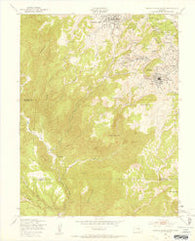 Cripple Creek South Colorado Historical topographic map, 1:24000 scale, 7.5 X 7.5 Minute, Year 1951