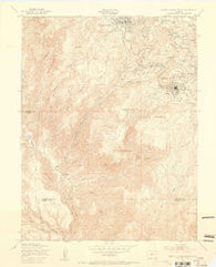 Cripple Creek South Colorado Historical topographic map, 1:24000 scale, 7.5 X 7.5 Minute, Year 1951