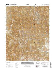 Cripple Creek North Colorado Current topographic map, 1:24000 scale, 7.5 X 7.5 Minute, Year 2016