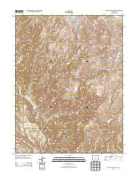 Cripple Creek South Colorado Historical topographic map, 1:24000 scale, 7.5 X 7.5 Minute, Year 2013