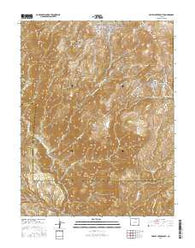 Cripple Creek South Colorado Current topographic map, 1:24000 scale, 7.5 X 7.5 Minute, Year 2016