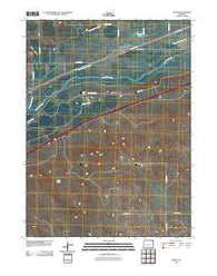 Crook Colorado Historical topographic map, 1:24000 scale, 7.5 X 7.5 Minute, Year 2010