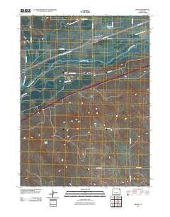 Crook Colorado Historical topographic map, 1:24000 scale, 7.5 X 7.5 Minute, Year 2010