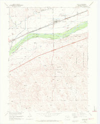 Crook Colorado Historical topographic map, 1:24000 scale, 7.5 X 7.5 Minute, Year 1953