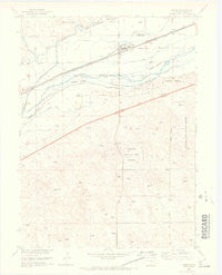 Crook Colorado Historical topographic map, 1:24000 scale, 7.5 X 7.5 Minute, Year 1953