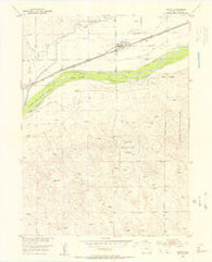 Crook Colorado Historical topographic map, 1:24000 scale, 7.5 X 7.5 Minute, Year 1953