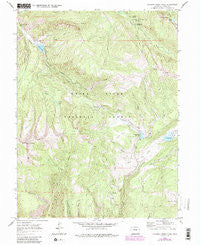 Crooked Creek Pass Colorado Historical topographic map, 1:24000 scale, 7.5 X 7.5 Minute, Year 1970