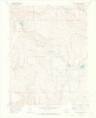 Crooked Creek Pass Colorado Historical topographic map, 1:24000 scale, 7.5 X 7.5 Minute, Year 1970