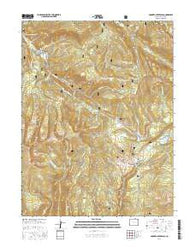 Crooked Creek Pass Colorado Current topographic map, 1:24000 scale, 7.5 X 7.5 Minute, Year 2016
