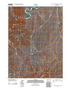 Cross Mountain Canyon Colorado Historical topographic map, 1:24000 scale, 7.5 X 7.5 Minute, Year 2010