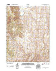 Cross Mountain Canyon Colorado Historical topographic map, 1:24000 scale, 7.5 X 7.5 Minute, Year 2013