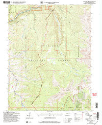 Crystal Creek Colorado Historical topographic map, 1:24000 scale, 7.5 X 7.5 Minute, Year 2001