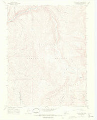 Crystal Creek Colorado Historical topographic map, 1:24000 scale, 7.5 X 7.5 Minute, Year 1967