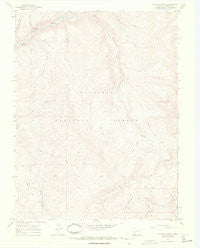 Crystal Creek Colorado Historical topographic map, 1:24000 scale, 7.5 X 7.5 Minute, Year 1967