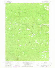 Crystal Mountain Colorado Historical topographic map, 1:24000 scale, 7.5 X 7.5 Minute, Year 1962