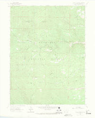 Crystal Mountain Colorado Historical topographic map, 1:24000 scale, 7.5 X 7.5 Minute, Year 1962