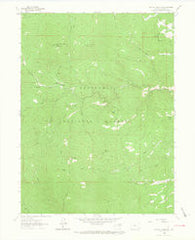 Crystal Mountain Colorado Historical topographic map, 1:24000 scale, 7.5 X 7.5 Minute, Year 1962