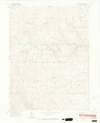 Crystal Mountain Colorado Historical topographic map, 1:24000 scale, 7.5 X 7.5 Minute, Year 1962