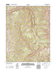 Crystal Creek Colorado Historical topographic map, 1:24000 scale, 7.5 X 7.5 Minute, Year 2013