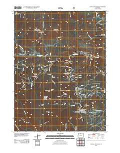 Crystal Mountain Colorado Historical topographic map, 1:24000 scale, 7.5 X 7.5 Minute, Year 2011