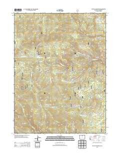 Crystal Mountain Colorado Historical topographic map, 1:24000 scale, 7.5 X 7.5 Minute, Year 2013