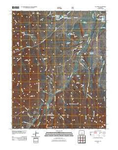 Cuchara Colorado Historical topographic map, 1:24000 scale, 7.5 X 7.5 Minute, Year 2011