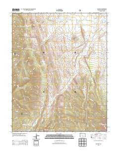 Cuchara Colorado Historical topographic map, 1:24000 scale, 7.5 X 7.5 Minute, Year 2013