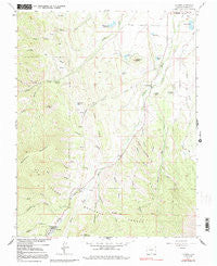 Cuchara Colorado Historical topographic map, 1:24000 scale, 7.5 X 7.5 Minute, Year 1967